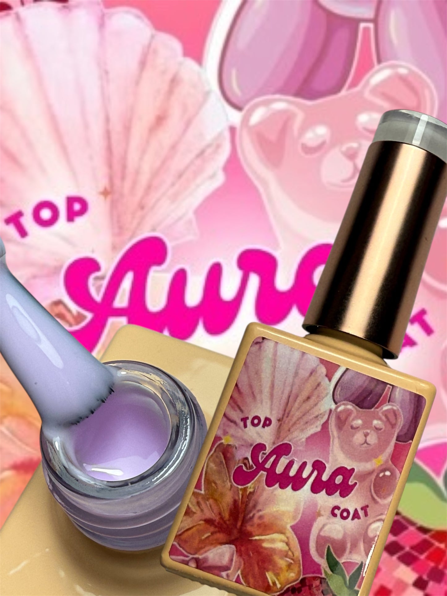 Aura Top Coat (Violeta)