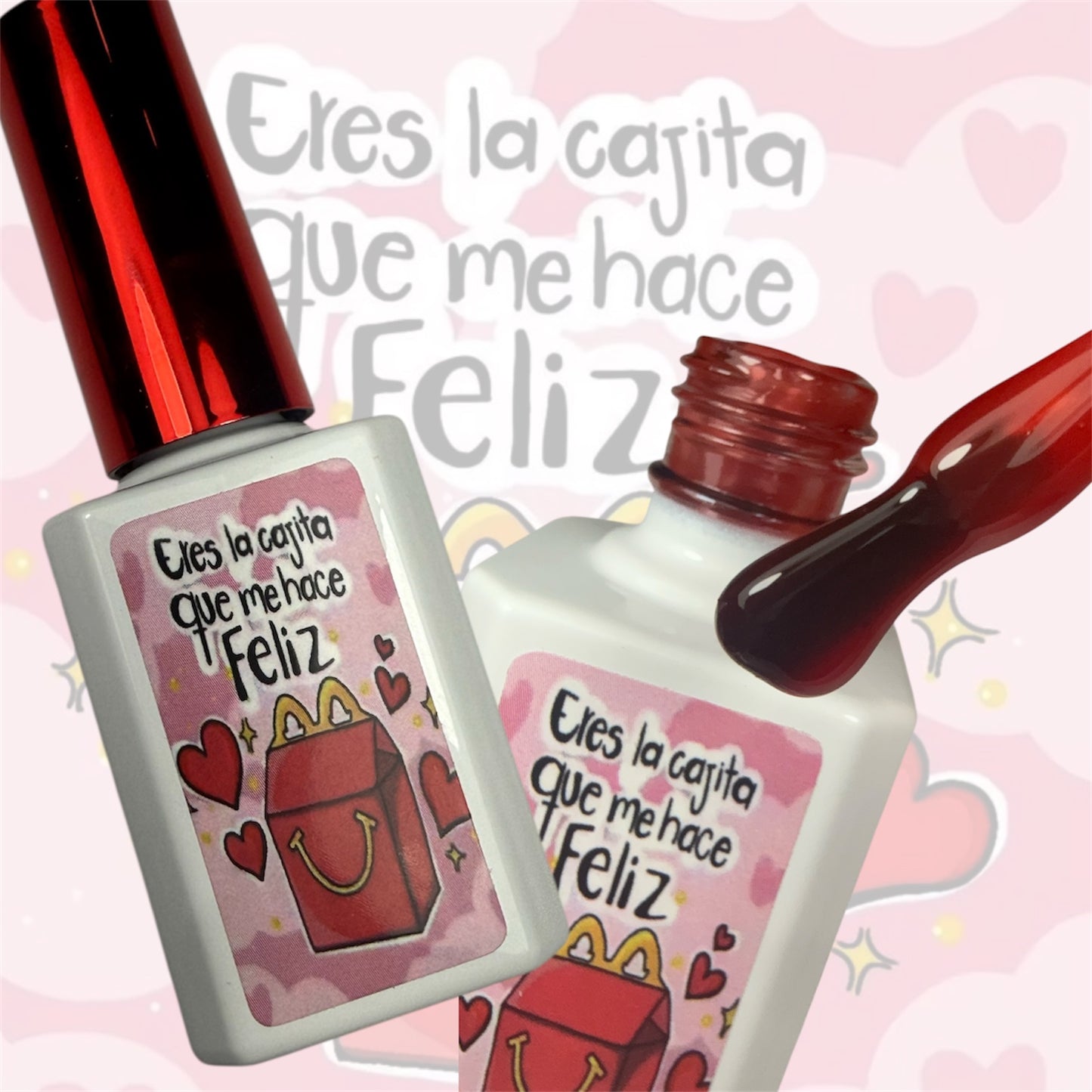 Gel constructor + Translúcido ROJO 01