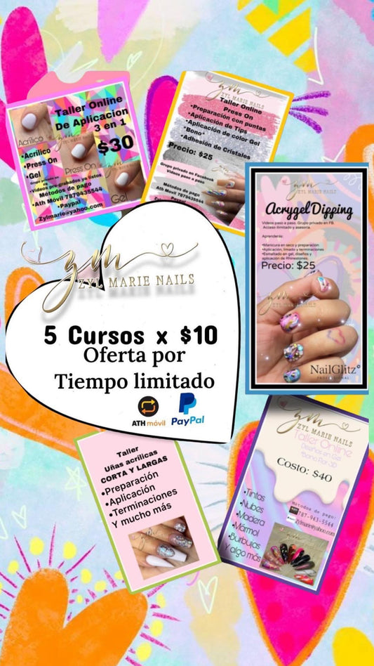 Oferta 5 Cursos Online